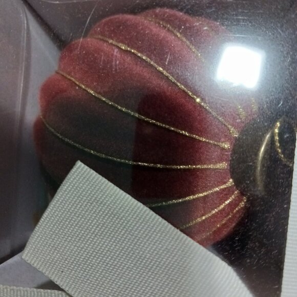 Threshold Studio McGee flocked Christmas ornaments - Picture 4 of 7